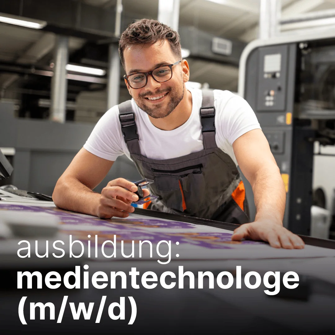 Melter bietet Ausbildungsplätze als Medientechnologe im Enzkreis